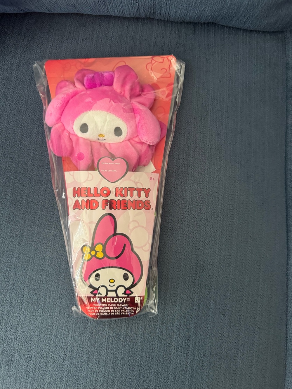 My Melody Plush Flower- Pink
